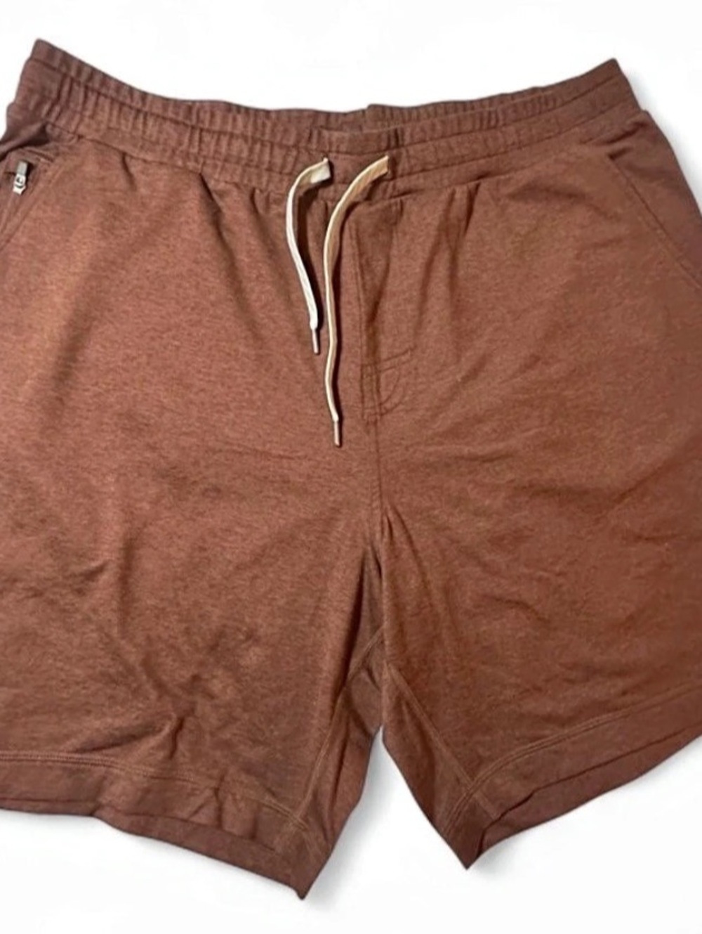 Vuori Banks Short Athletic Shorts in Brown XL